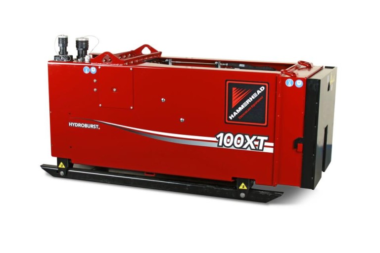 Powerful, Compact HydroBurst 100XT Static Pipe Bursting System Introduced by HammerHead